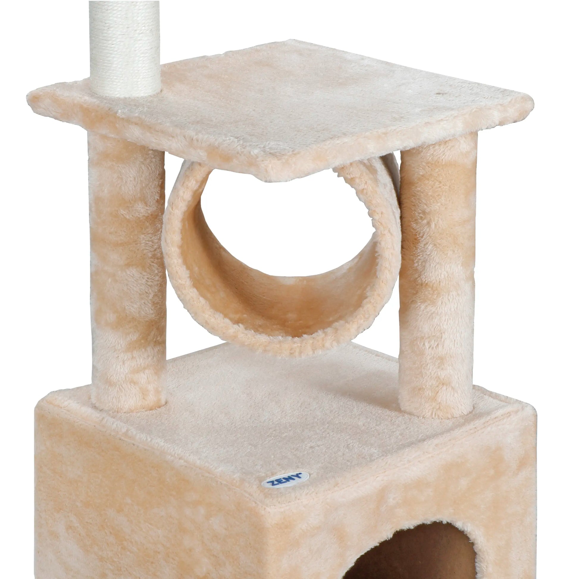 Pet Republic 36-Inch Cat Tree Tower Condo, Cat Furniture with Natural Sisal Scratcher Posts, Claw Sharpener, and Cozy Resting Area for Kittens
