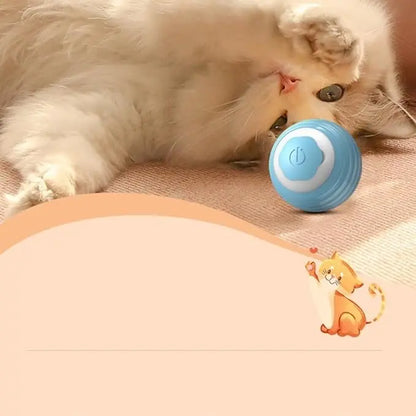 Pet Smart Gravity Rolling Ball - Rechargeable Cat Toy for Endless Fun