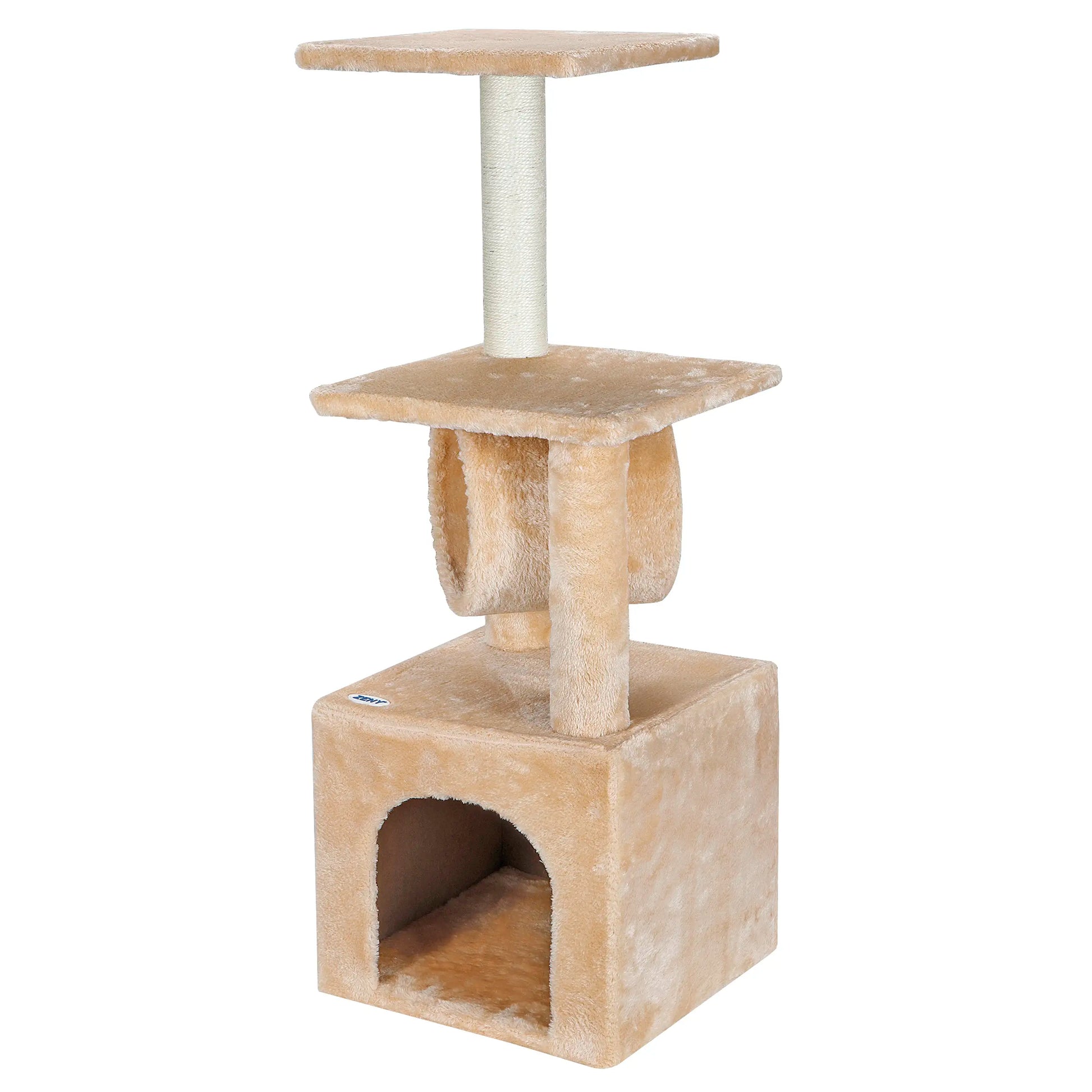 Pet Republic 36-Inch Cat Tree Tower Condo, Cat Furniture with Natural Sisal Scratcher Posts, Claw Sharpener, and Cozy Resting Area for Kittens