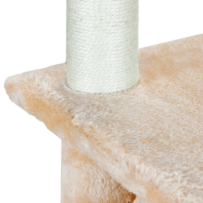 Pet Republic 36-Inch Cat Tree Tower Condo, Cat Furniture with Natural Sisal Scratcher Posts, Claw Sharpener, and Cozy Resting Area for Kittens